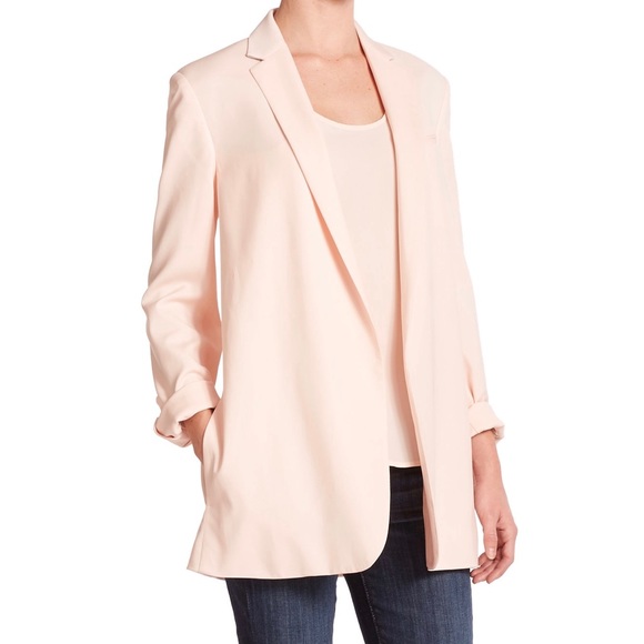 Equipment Oversized long Wool Blazer - Picture 1 of 8